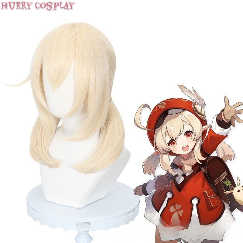 Game Cosplay,Genshin Impact,Wigs,Genshin Impact Witch Keliki Flower New Costume Star Candle Suit - Wig